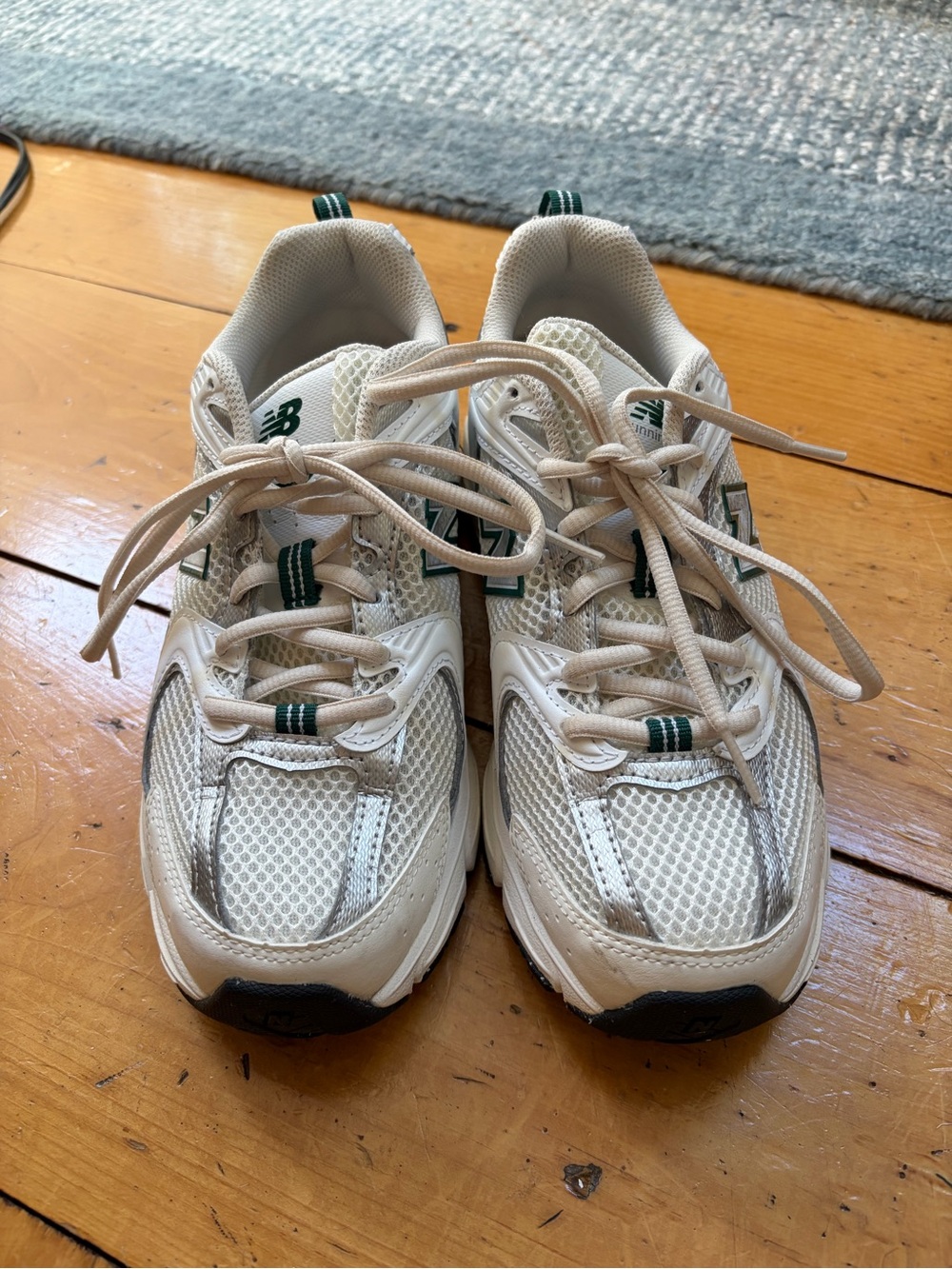 New Balance 530 sneakers white/green
